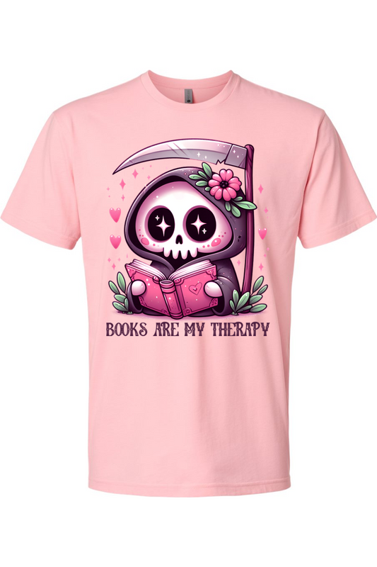 Books are my Therapy tshirt